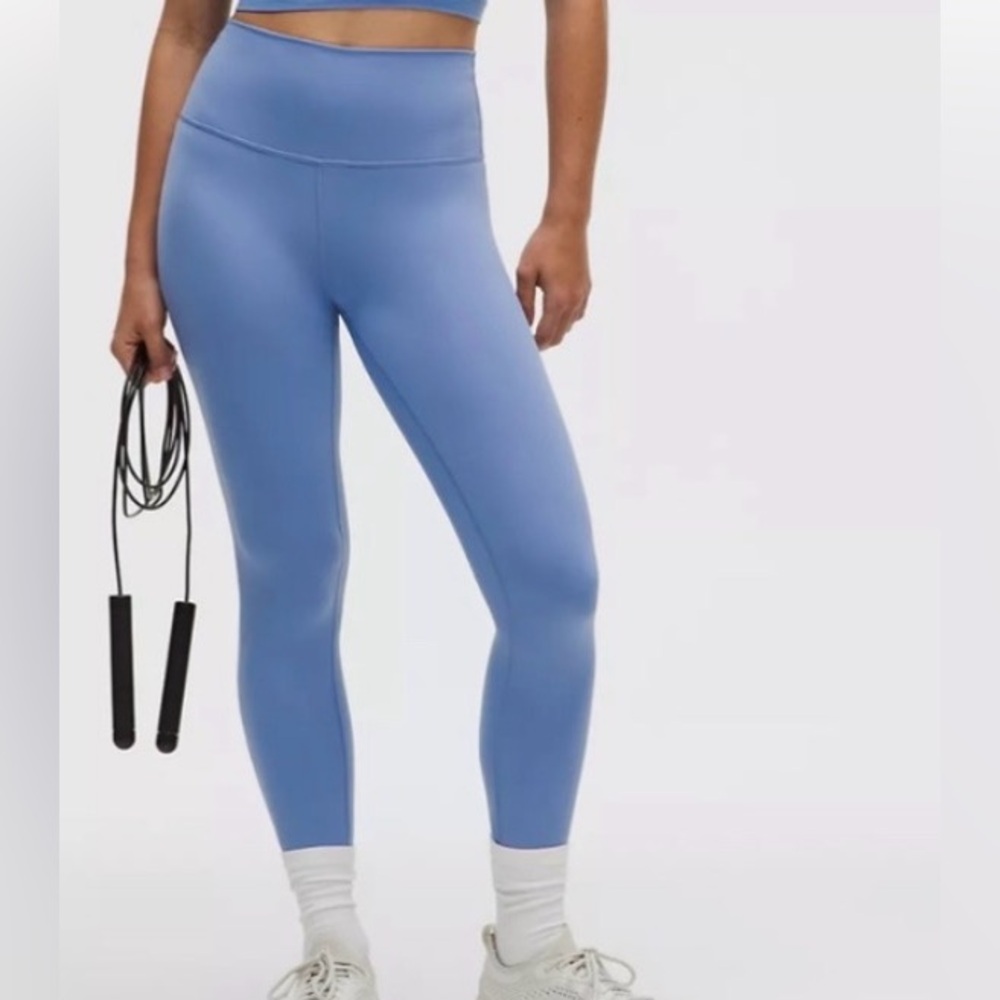 Lululemon Wunder Train High Rise Crop Leggings - size 14 - NWT